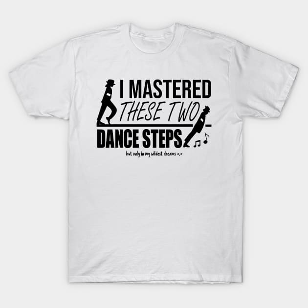 Michael Jackson dance steps fan art T-Shirt by Hellgrafic